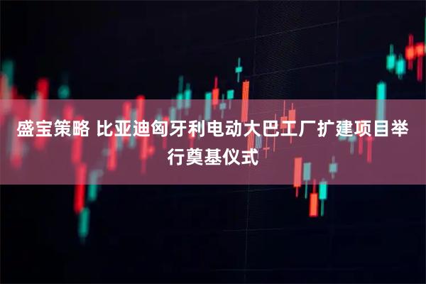 盛宝策略 比亚迪匈牙利电动大巴工厂扩建项目举行奠基仪式